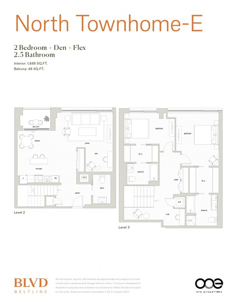 North Townhome E at BLVD Beltline, Calgary, AB, T2G 2K4